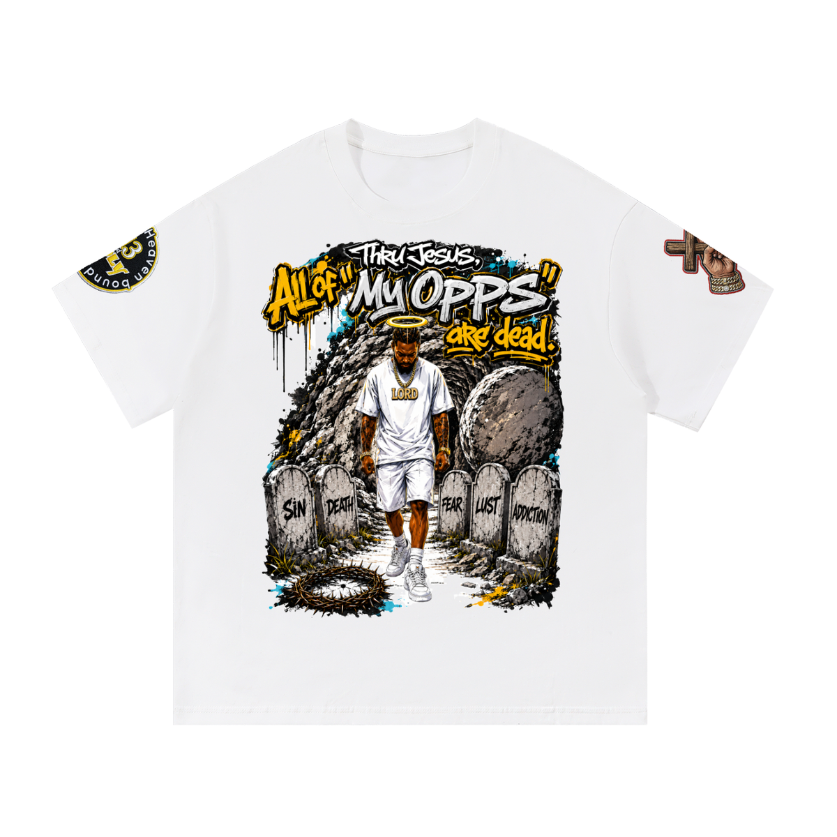" MY OPPS" Are dead Essential Cotton T-Shirt