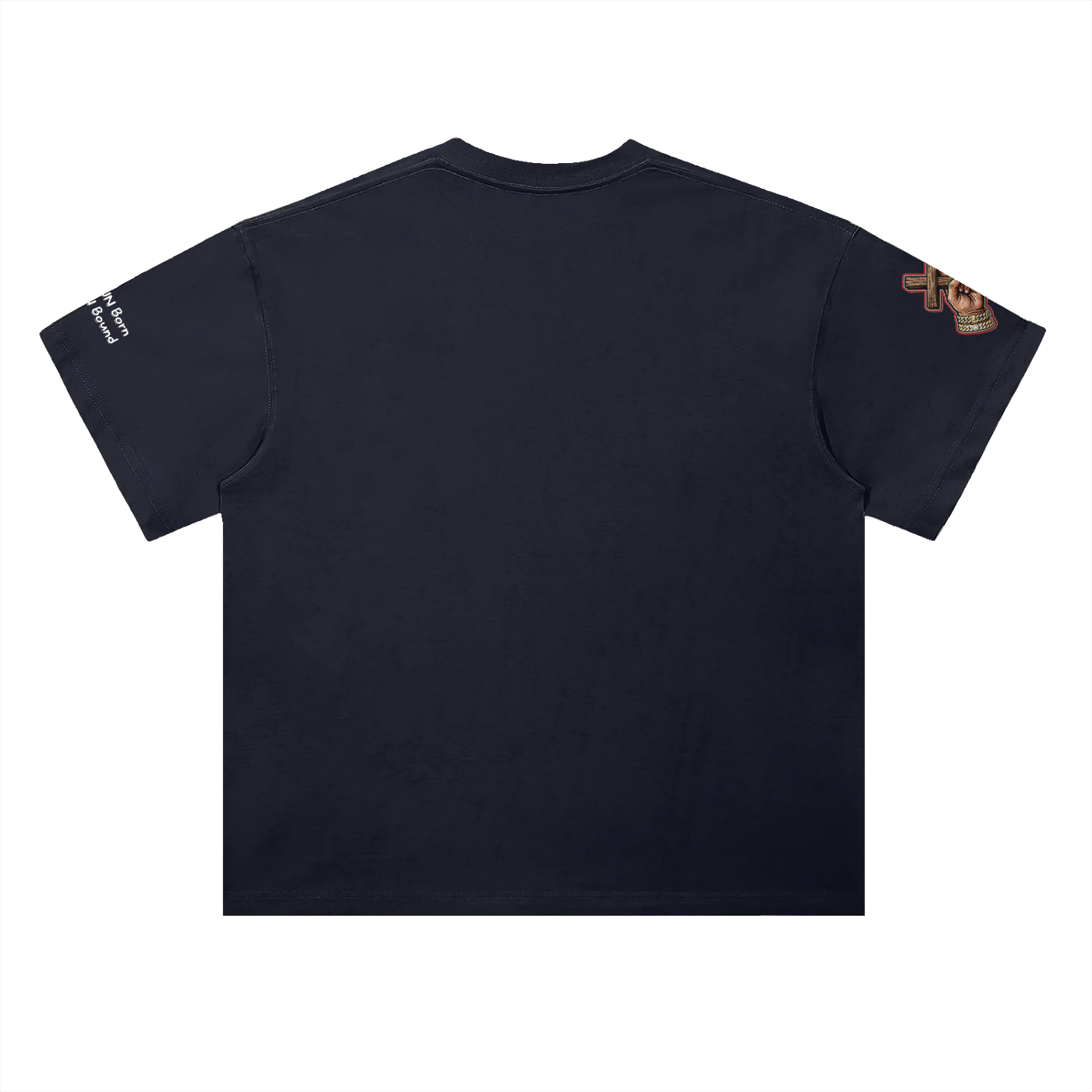 "THE HUMBLE MAY STUMBLE" Heavyweight Drop Shoulder Cotton T-Shirt