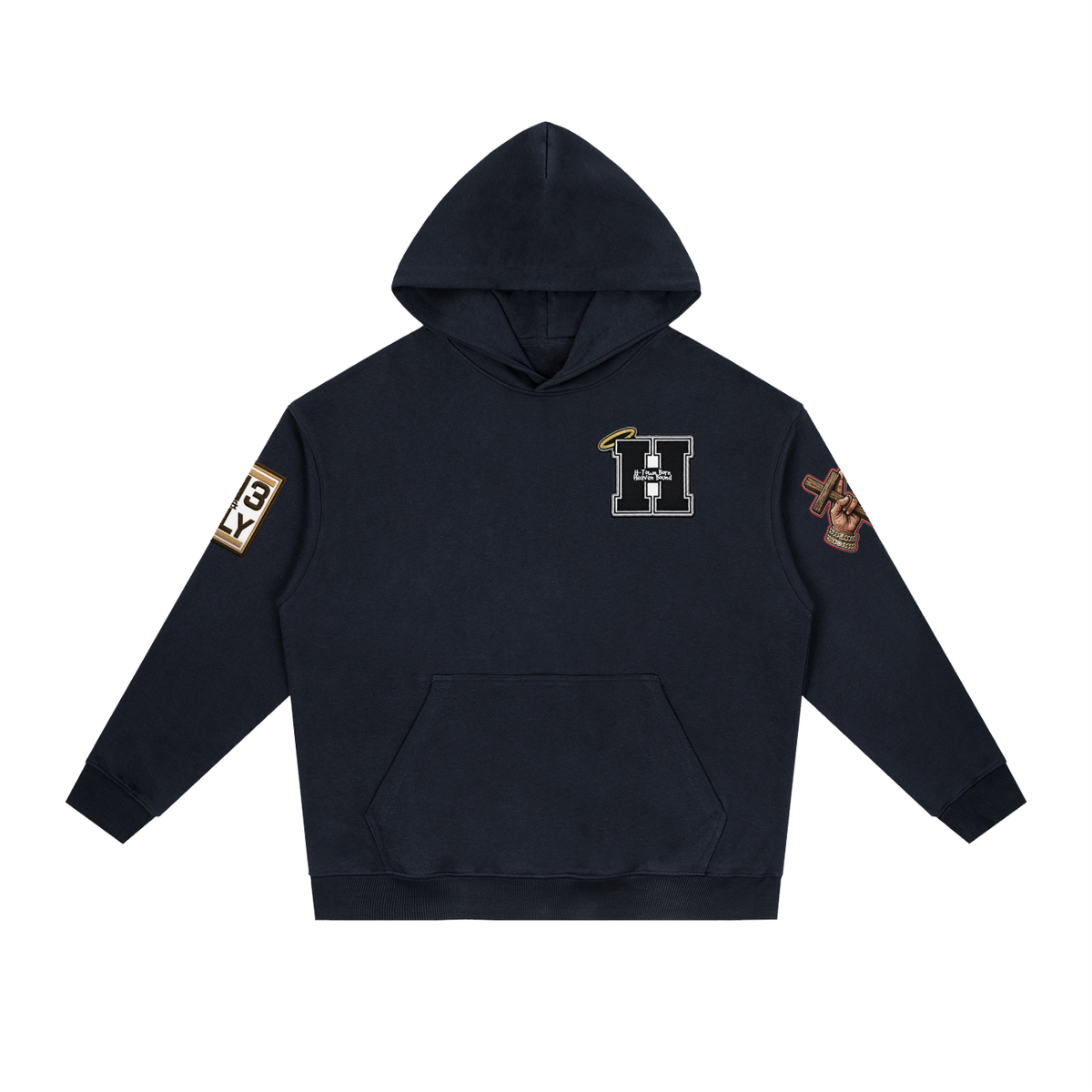 "OPEN CARRY" Essential Heavyweight Drop-Shoulder Hoodie