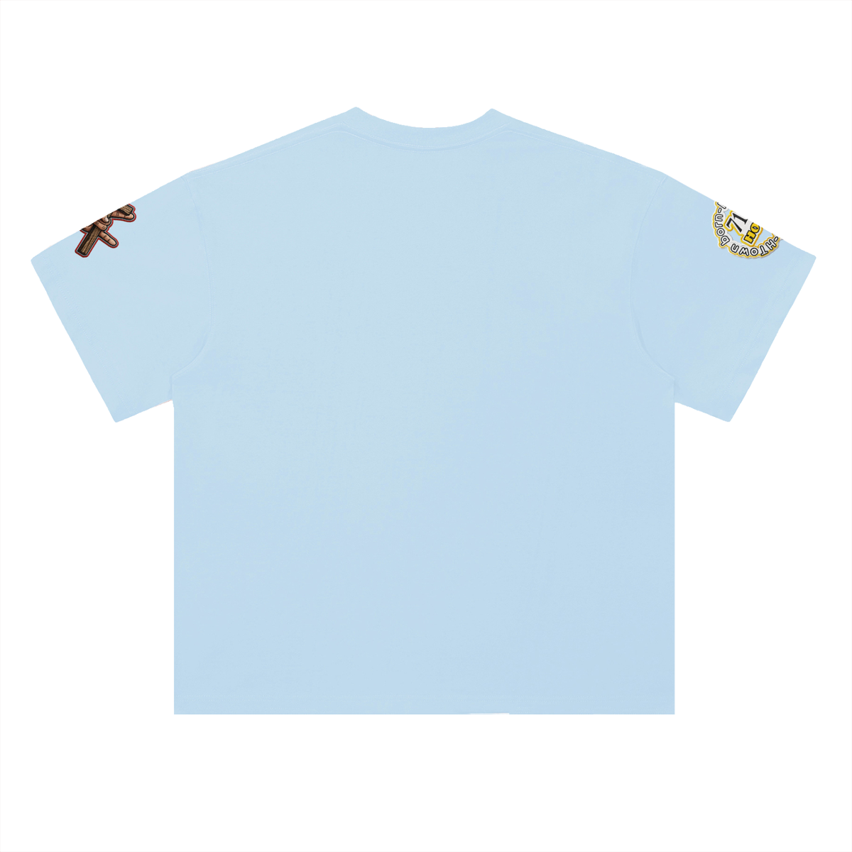 "RIGHT FAITH BRINGS THE BAG" Heavyweight Drop Shoulder Cotton T-Shirt