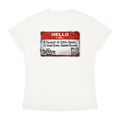 "PRODUCT OF GRACE" Women's Slim Fit Crewneck T-Shirt