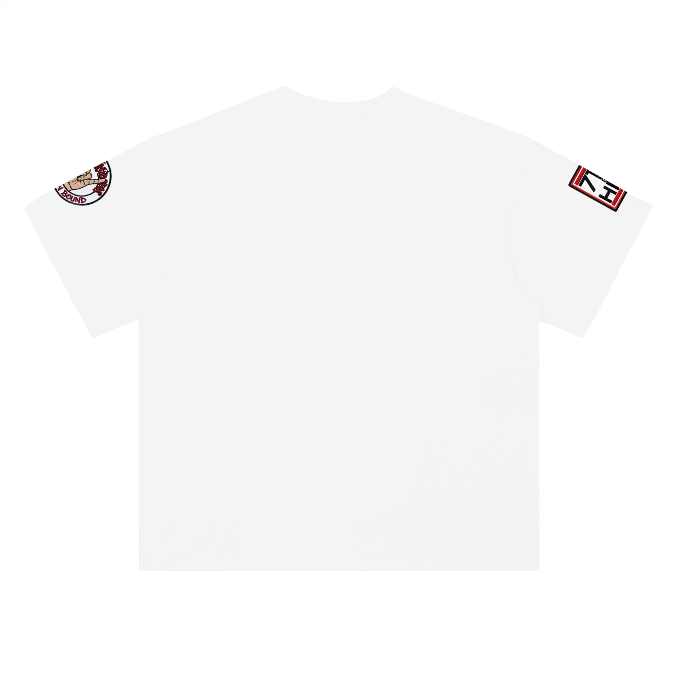 "MY HITTAS COME FROM HEAVEN" Heavyweight Drop Shoulder Cotton T-Shirt