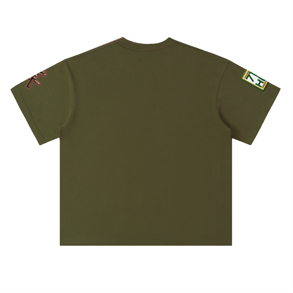 "Stack and Save" Heavyweight Drop Shoulder Cotton T-Shirt