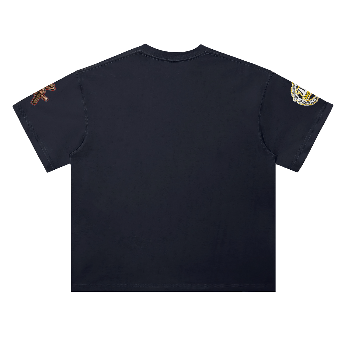 "RIGHT FAITH BRINGS THE BAG" Heavyweight Drop Shoulder Cotton T-Shirt