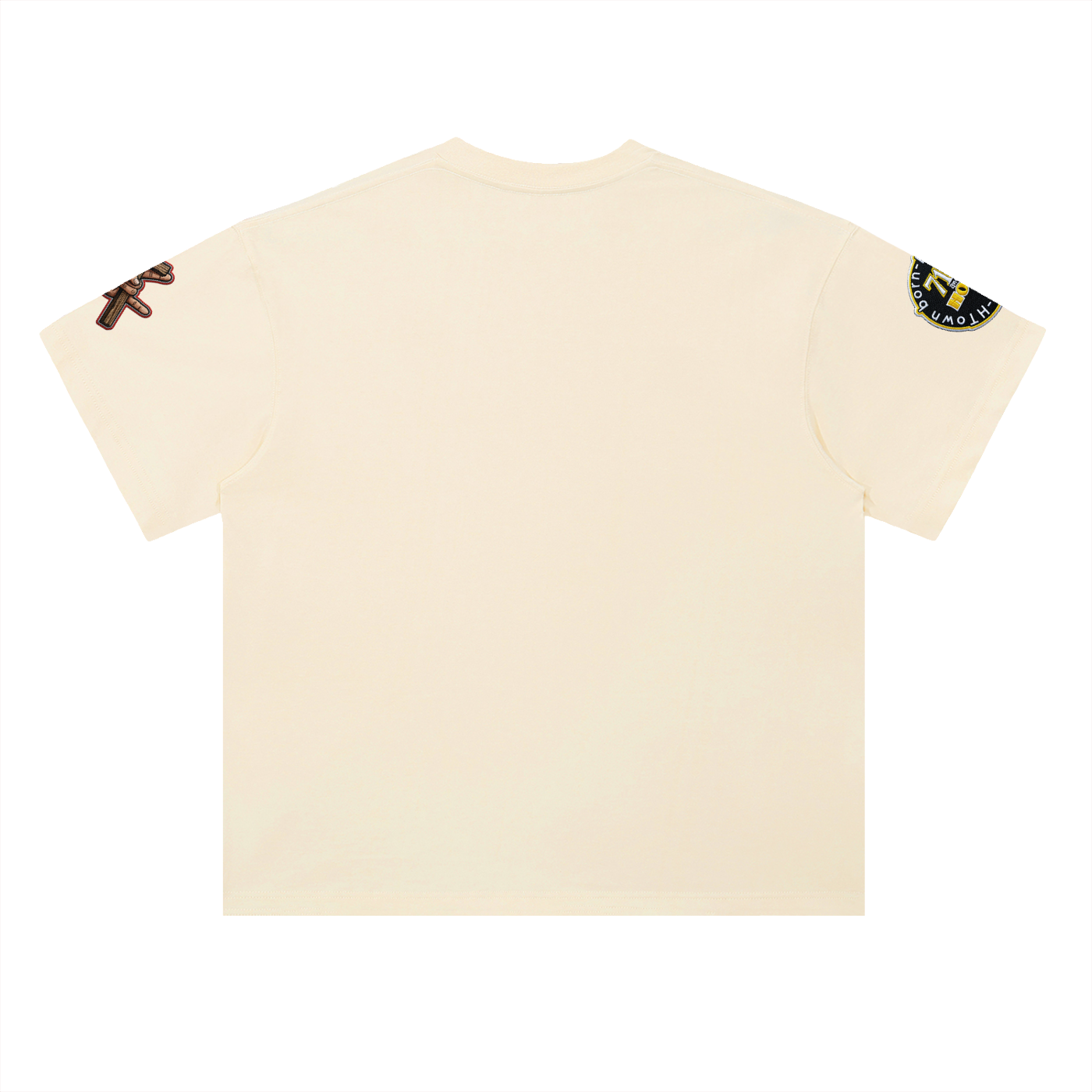 "FROM LIGHTERS TO BIBLES" Heavyweight Drop Shoulder Cotton T-Shirt