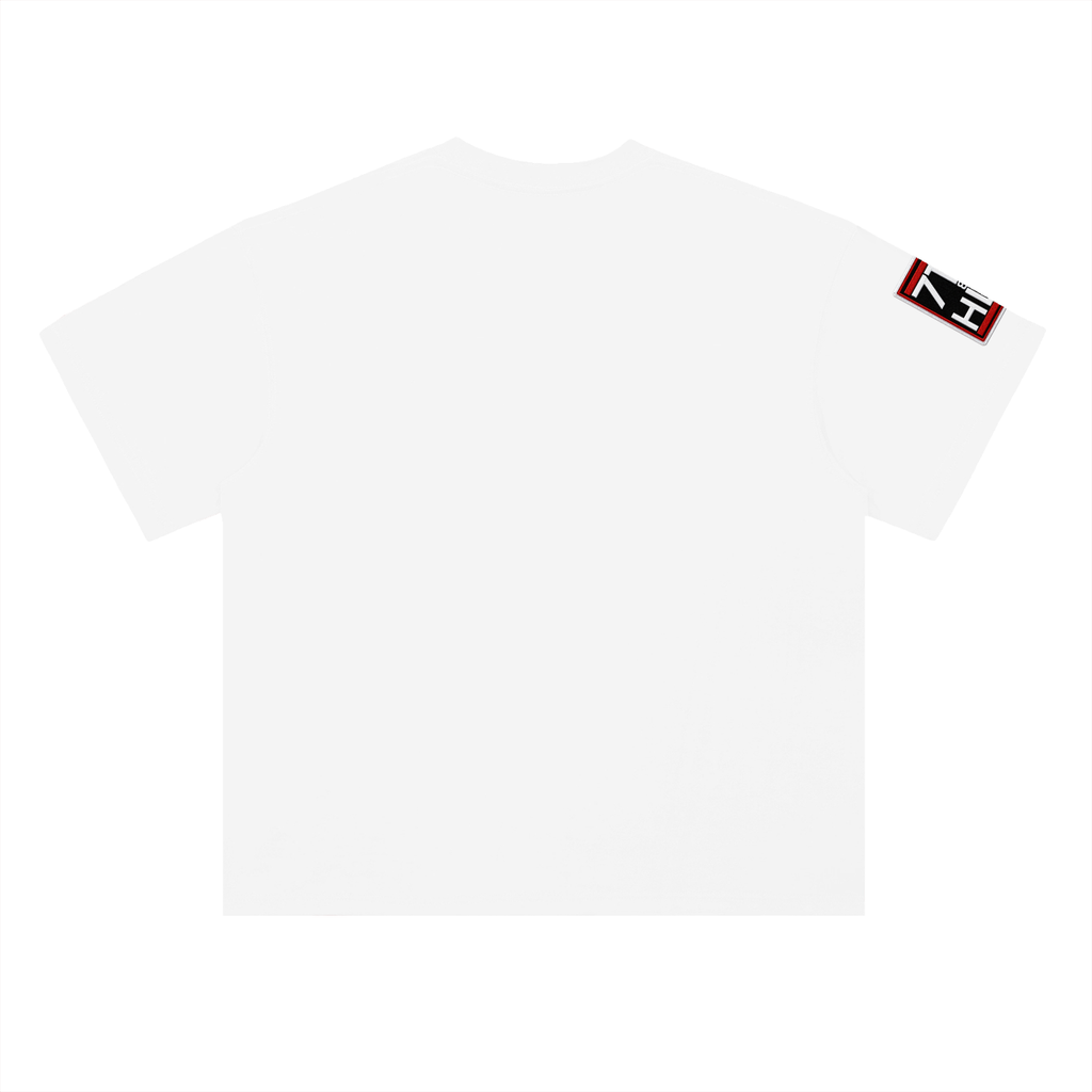 "PRODUCT OF GRACE" Heavyweight Drop Shoulder Cotton T-Shirt