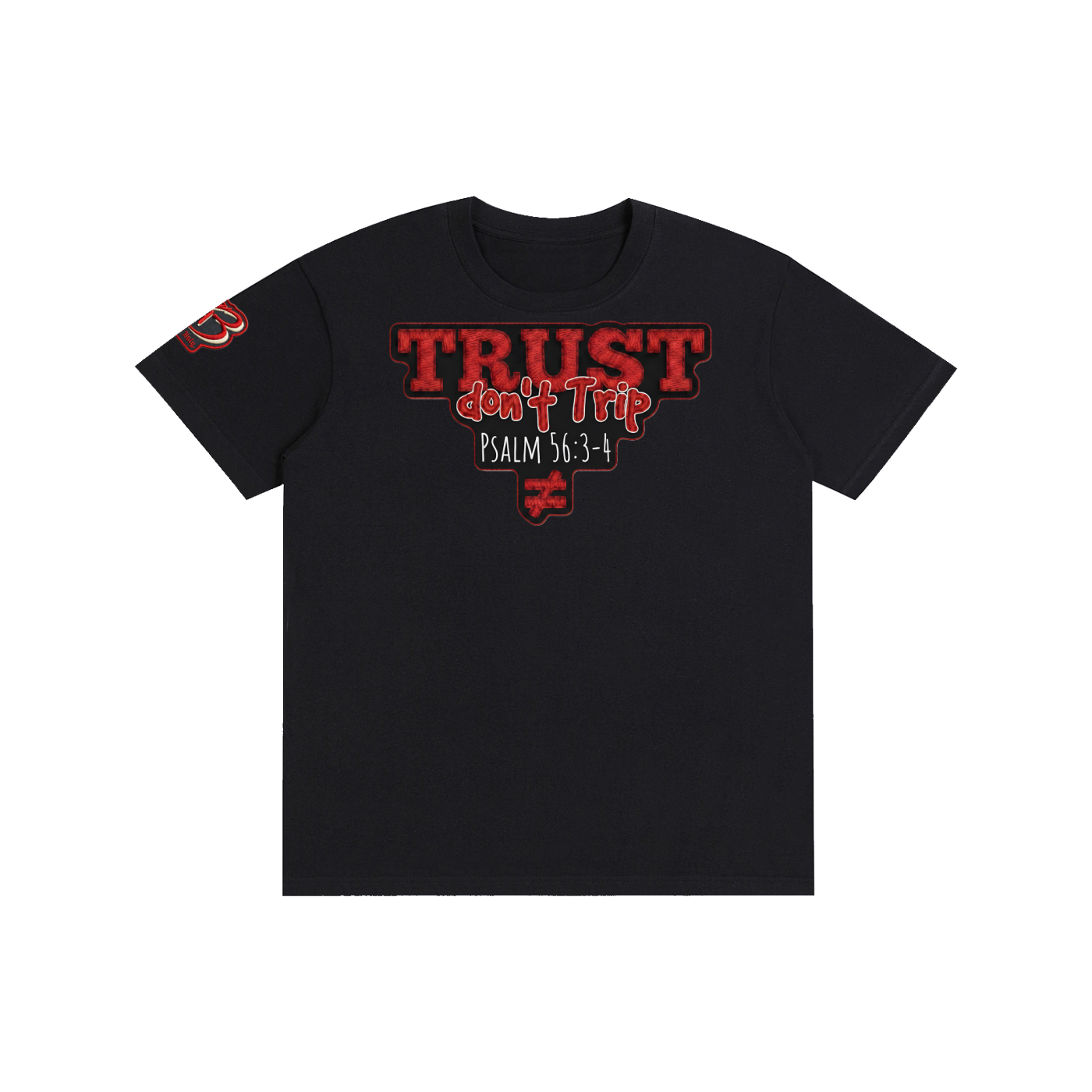"TRUST don't Trip" Pure Cotton Unisex T-Shirt