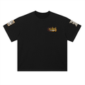 "THE GOAT" Heavyweight Drop Shoulder Cotton T-Shirt