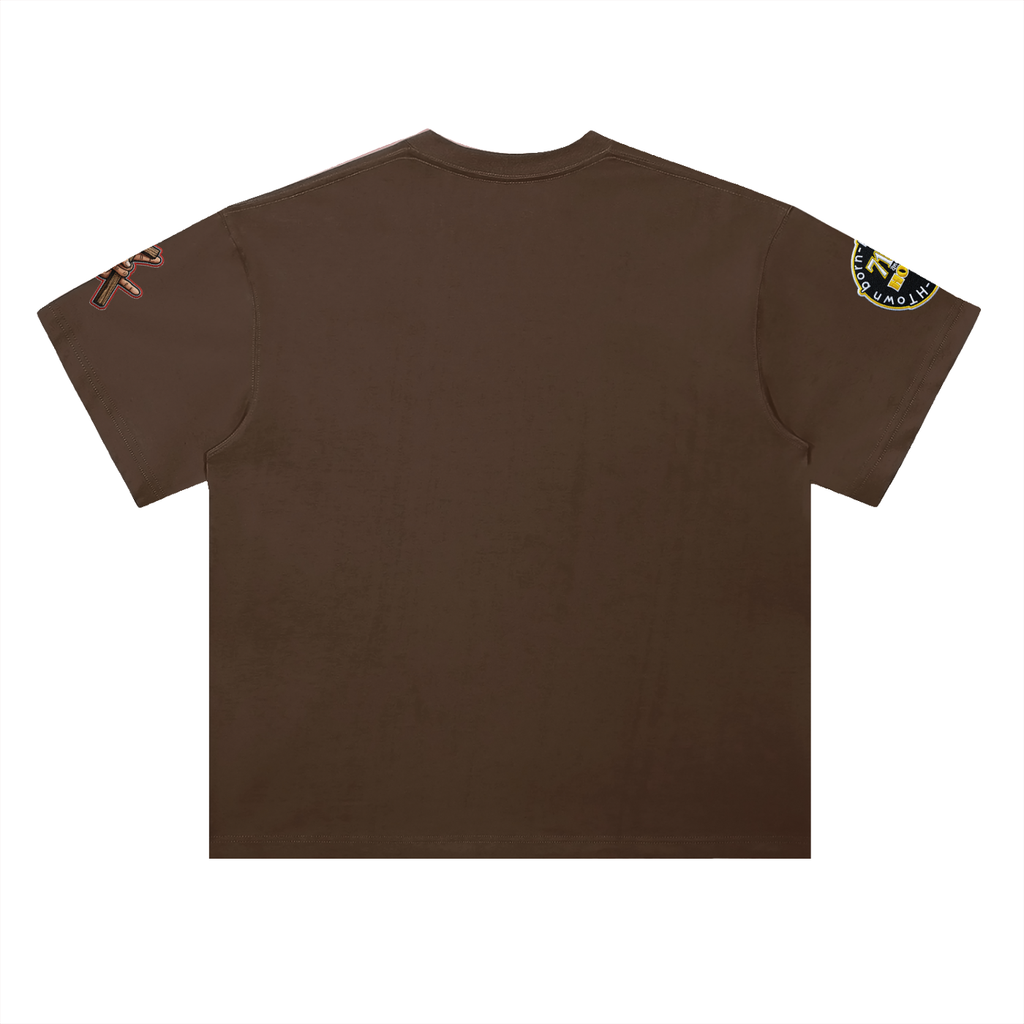 "OPEN CARRY" Heavyweight Drop Shoulder Cotton T-Shirt