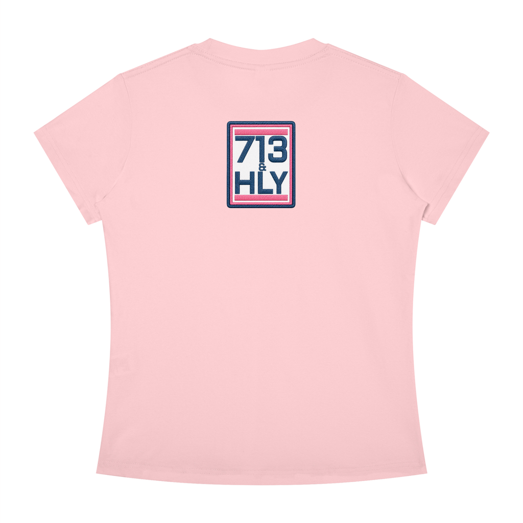 FAITH, FASHION, FACECARD Women's Slim Fit Crewneck T-Shirt