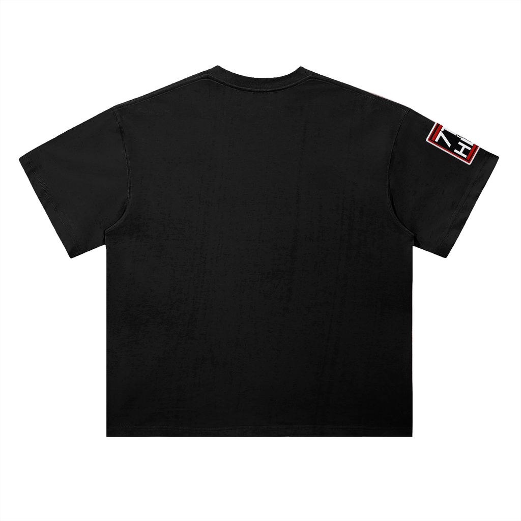 "PRODUCT OF GRACE" Heavyweight Drop Shoulder Cotton T-Shirt