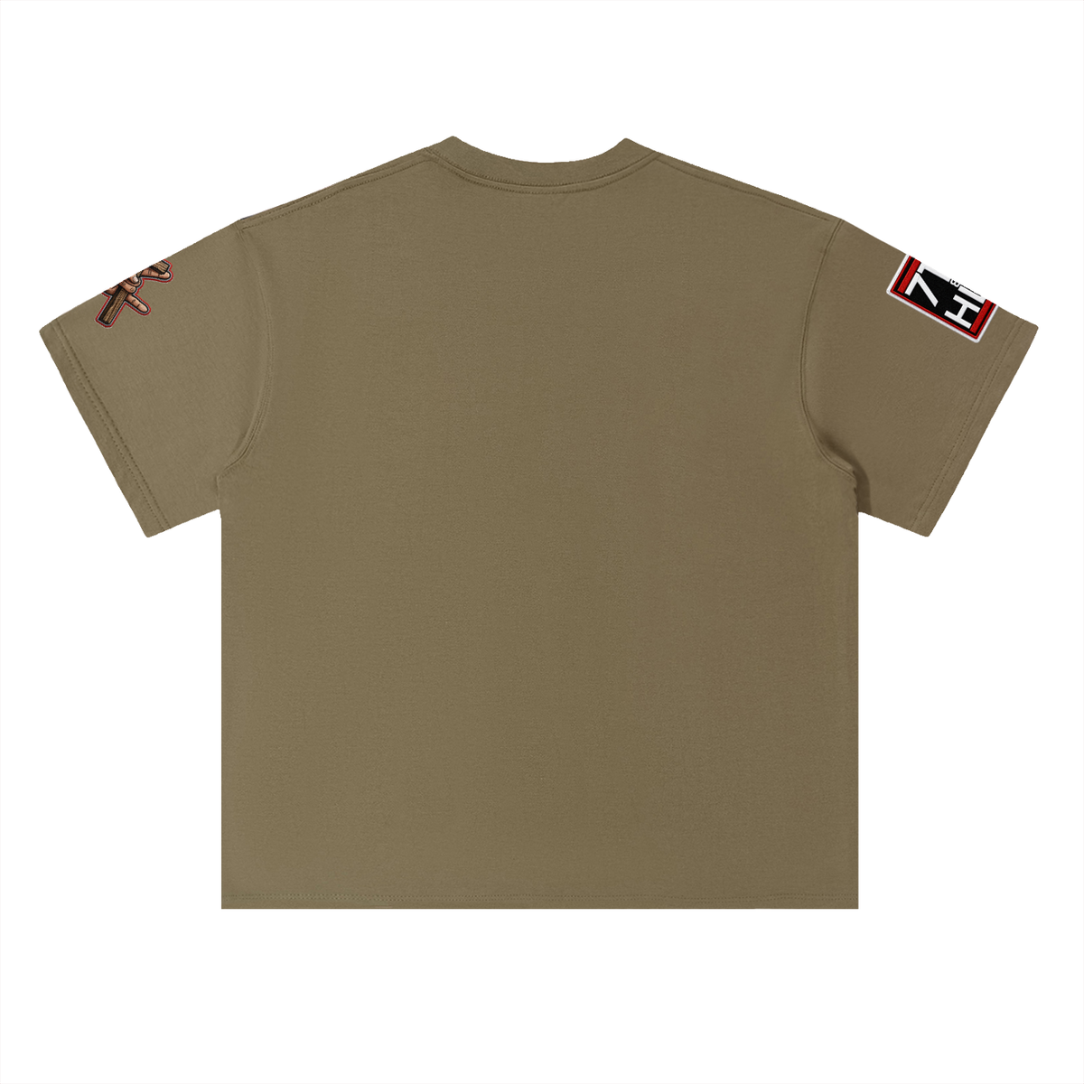 NO LOSSES UNIVERSITY Heavyweight Drop Shoulder Cotton T-Shirt