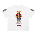 "Bear Fruit" Heavyweight Drop Shoulder Cotton T-Shirt