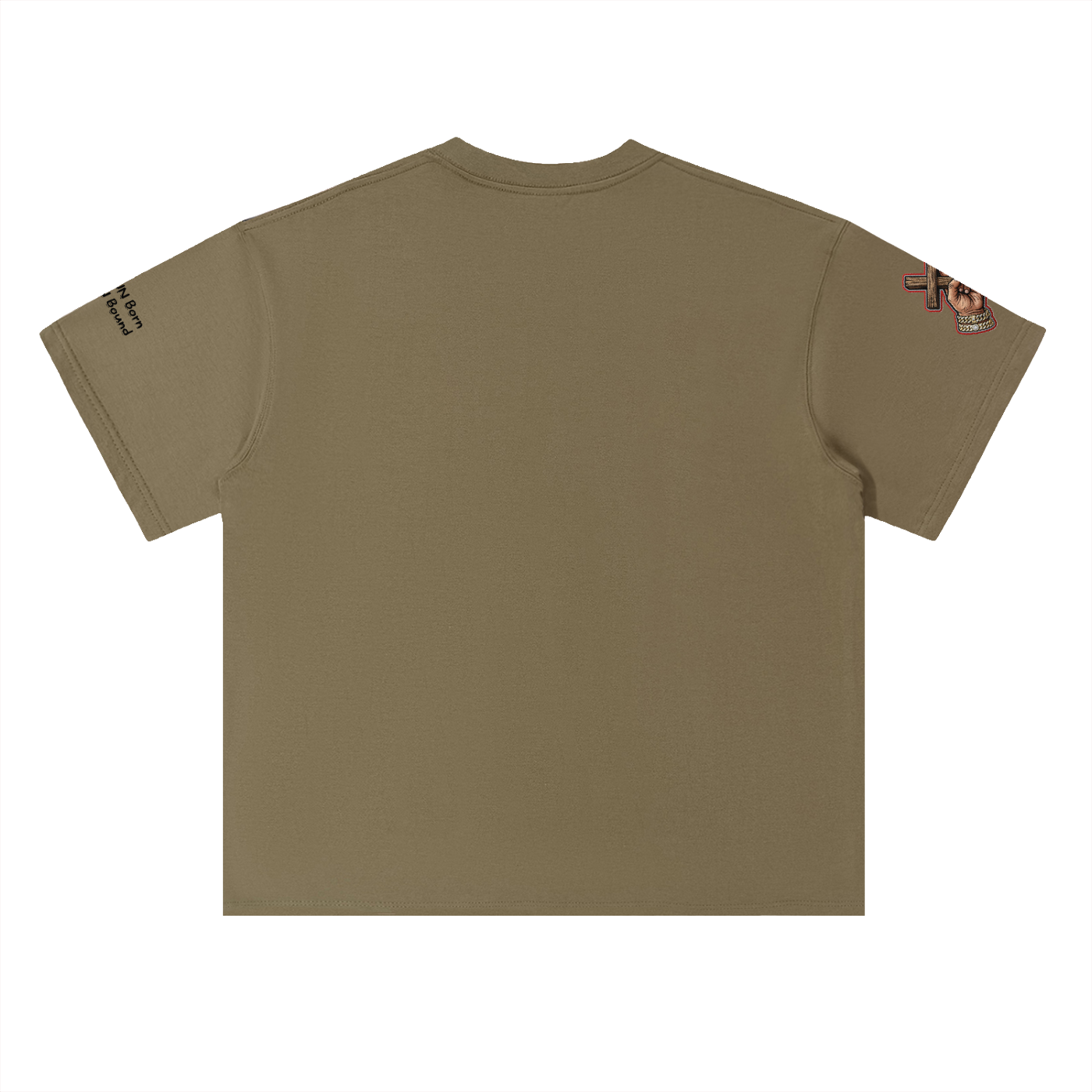 "THE HUMBLE MAY STUMBLE" Heavyweight Drop Shoulder Cotton T-Shirt