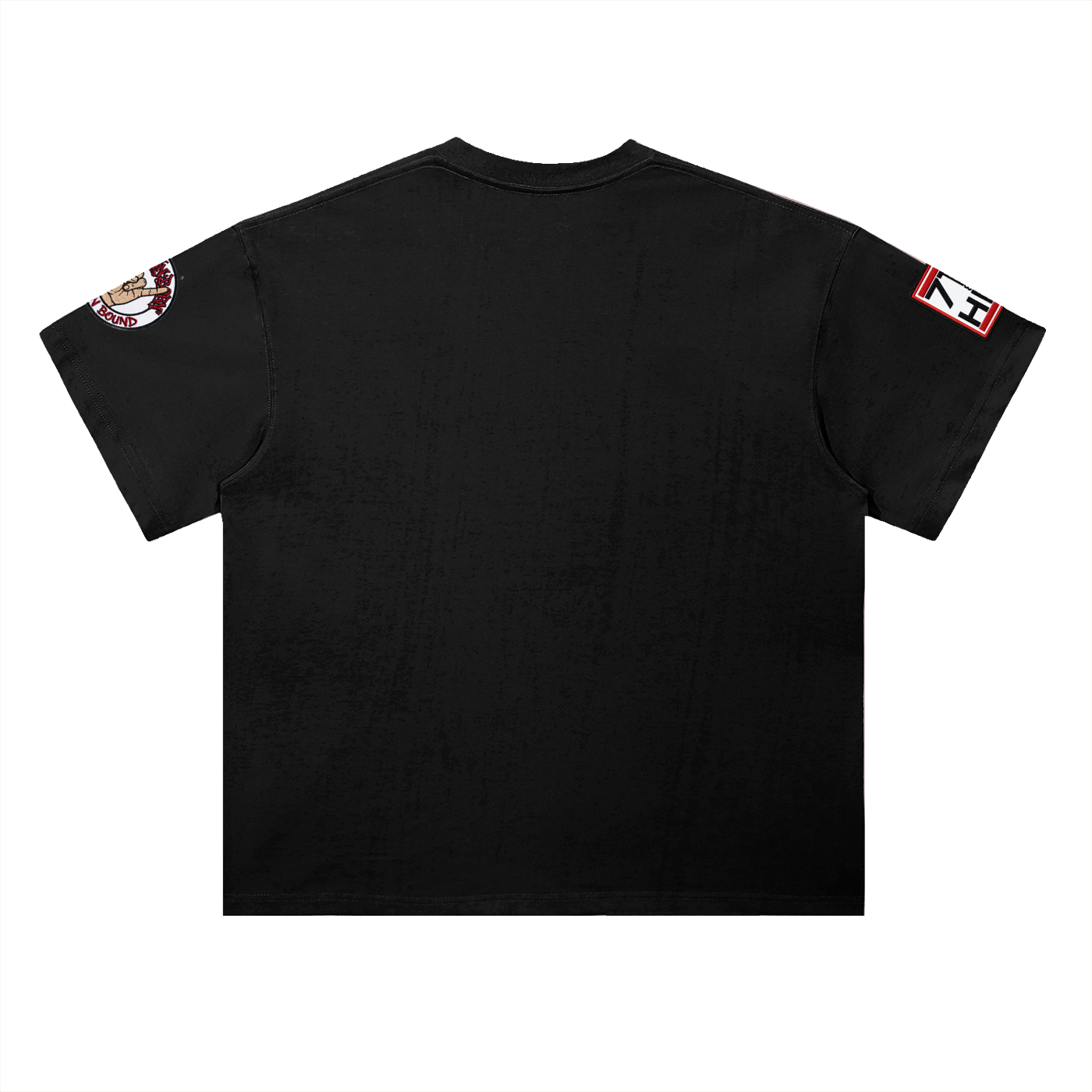 "MY HITTAS COME FROM HEAVEN" Heavyweight Drop Shoulder Cotton T-Shirt