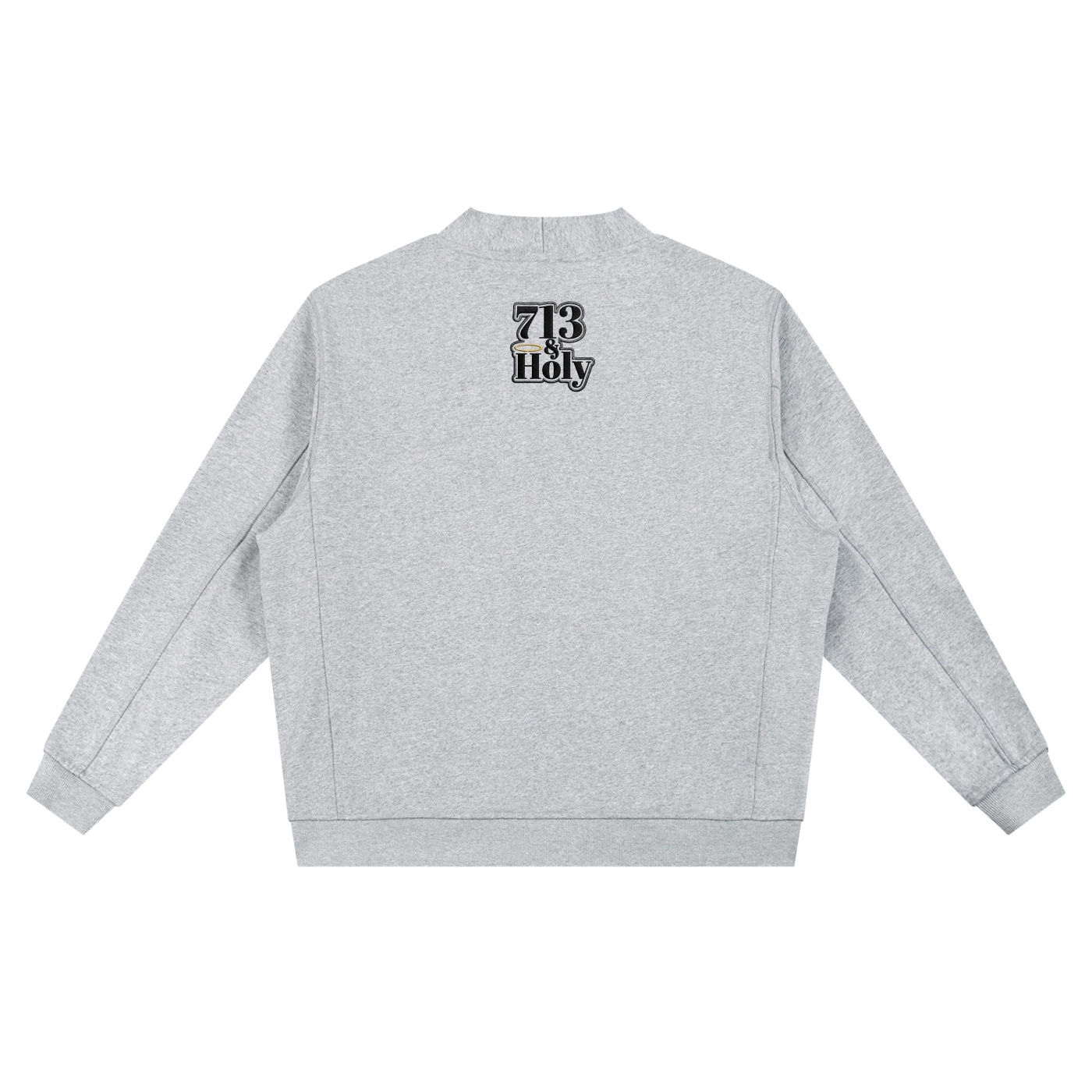 "713& HOLY ALPHA and OMEGA" Essential Heavyweight Sweat Cardigan"7137"