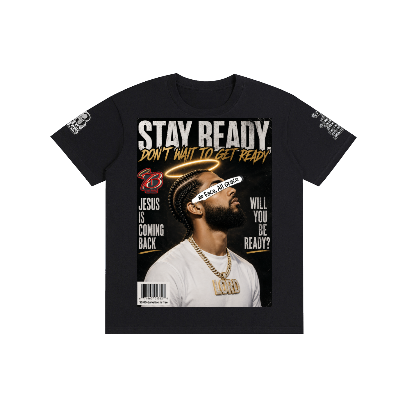 "STAY READY" magazine cover Pure Cotton Unisex T-Shirt
