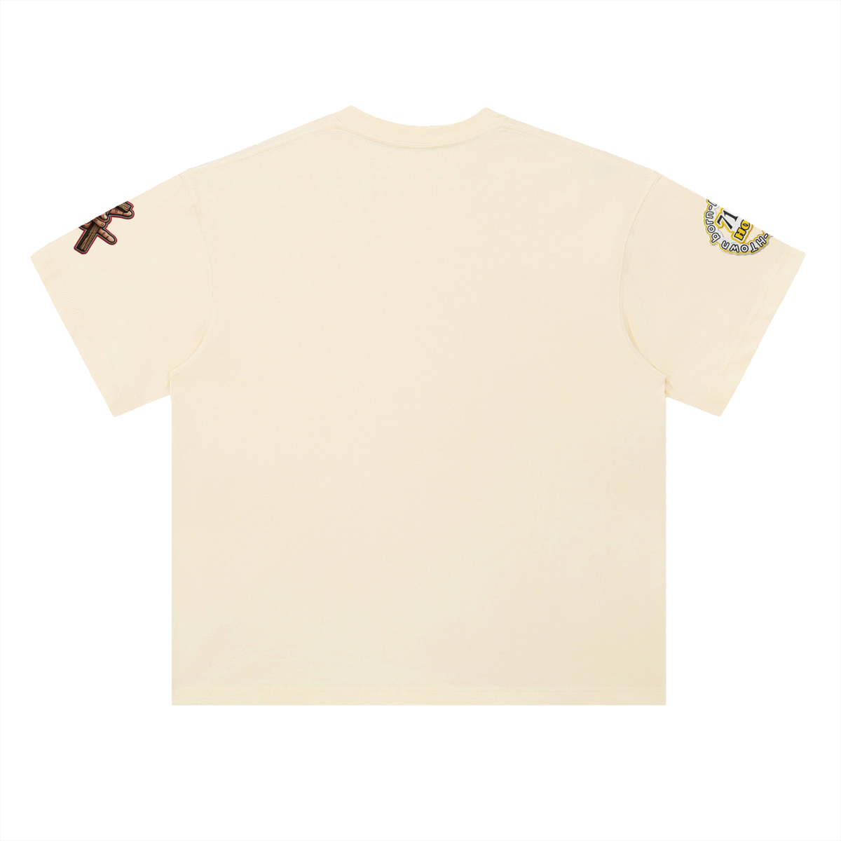 "RIGHT FAITH BRINGS THE BAG" Heavyweight Drop Shoulder Cotton T-Shirt