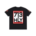 "713 & HOLY" classic logo Pure Cotton Unisex T-Shirt