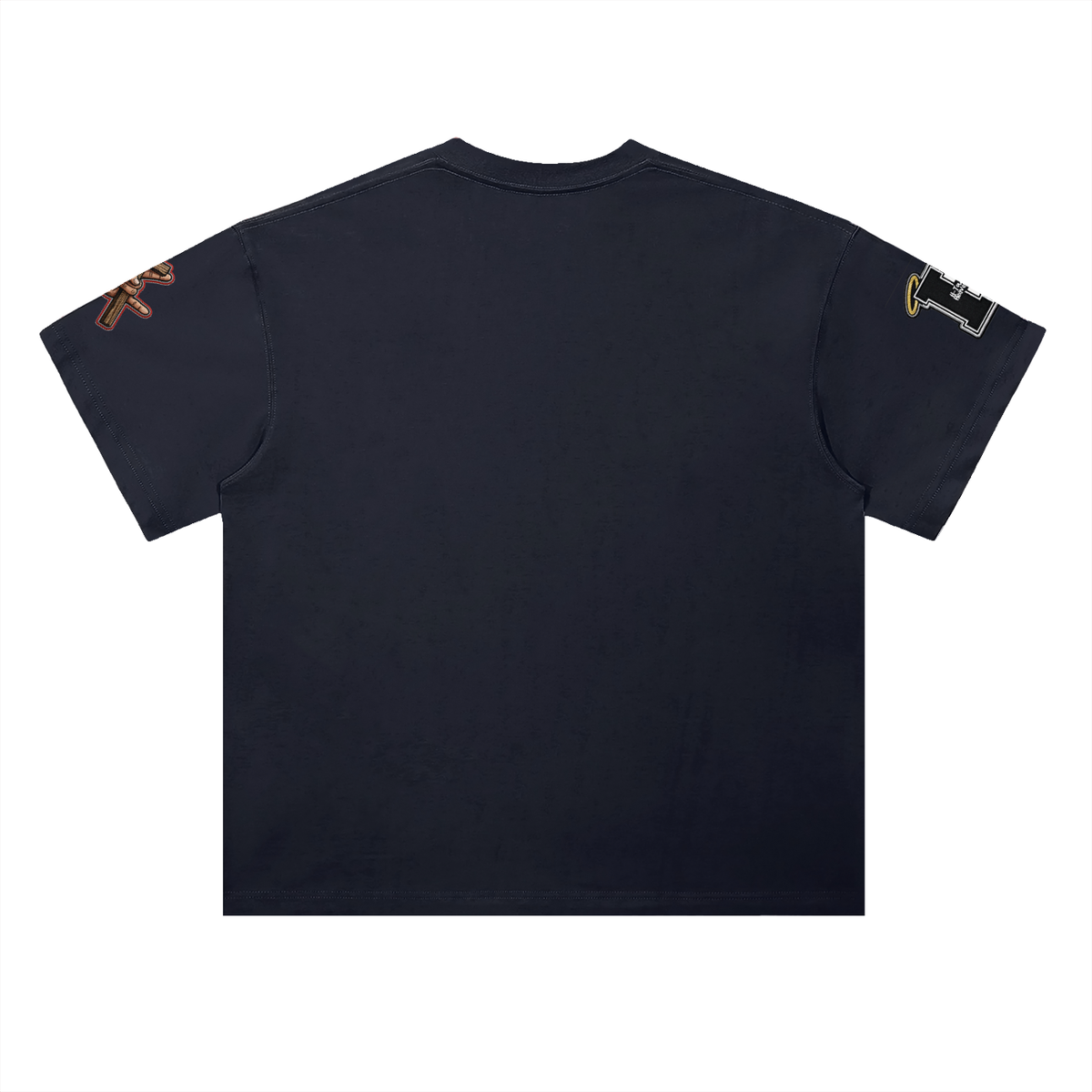 "Change affiliated" Heavyweight Drop Shoulder Cotton T-Shirt