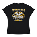 "WHAT THAT MOUTH DO?" Women's Slim Fit Crewneck T-Shirt