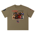 "Change affiliated" Heavyweight Drop Shoulder Cotton T-Shirt