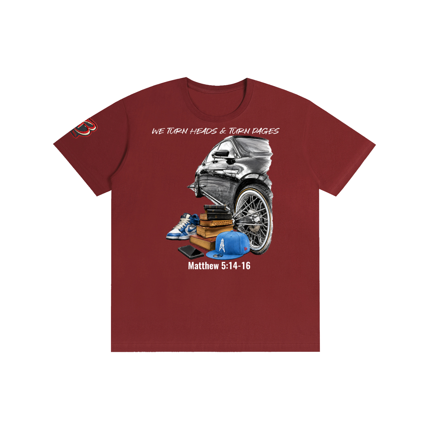 "We turn Heads and Turn Pages" Pure Cotton Unisex T-Shirt