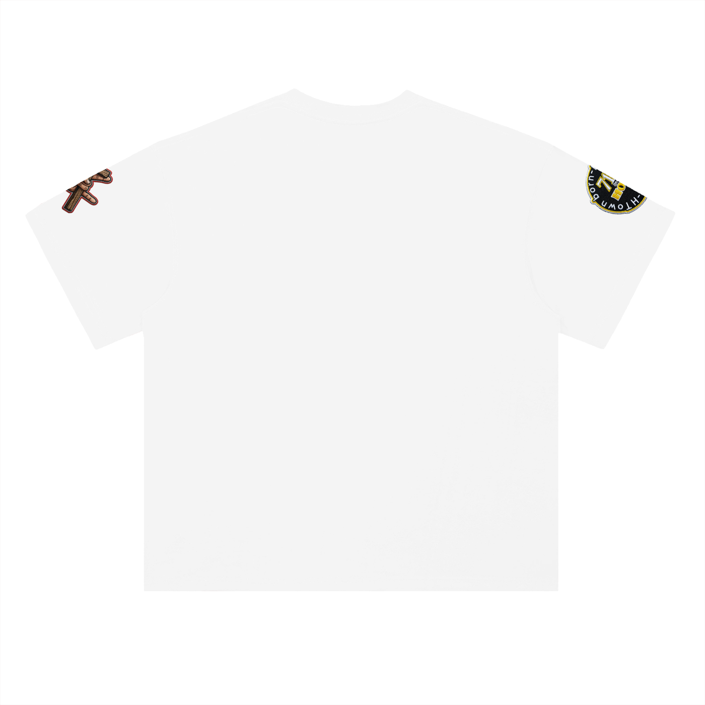 "FROM LIGHTERS TO BIBLES" Heavyweight Drop Shoulder Cotton T-Shirt