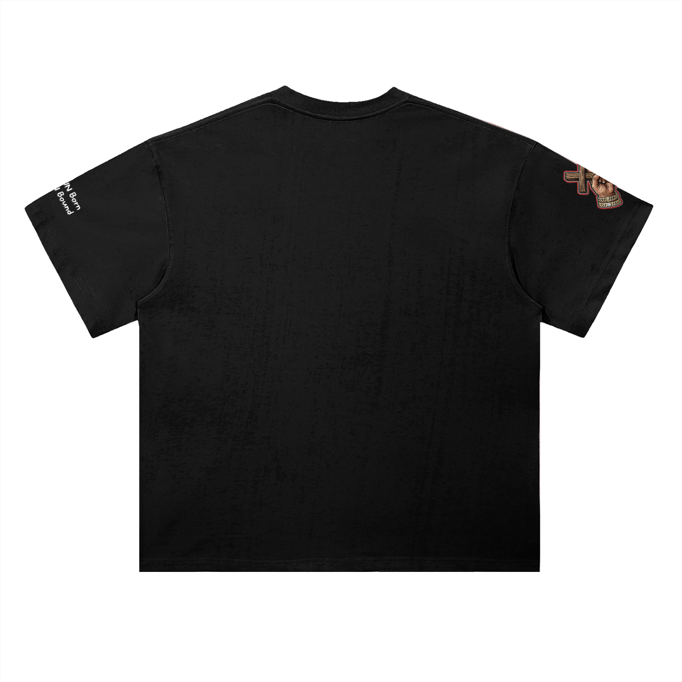 "THE HUMBLE MAY STUMBLE" Heavyweight Drop Shoulder Cotton T-Shirt