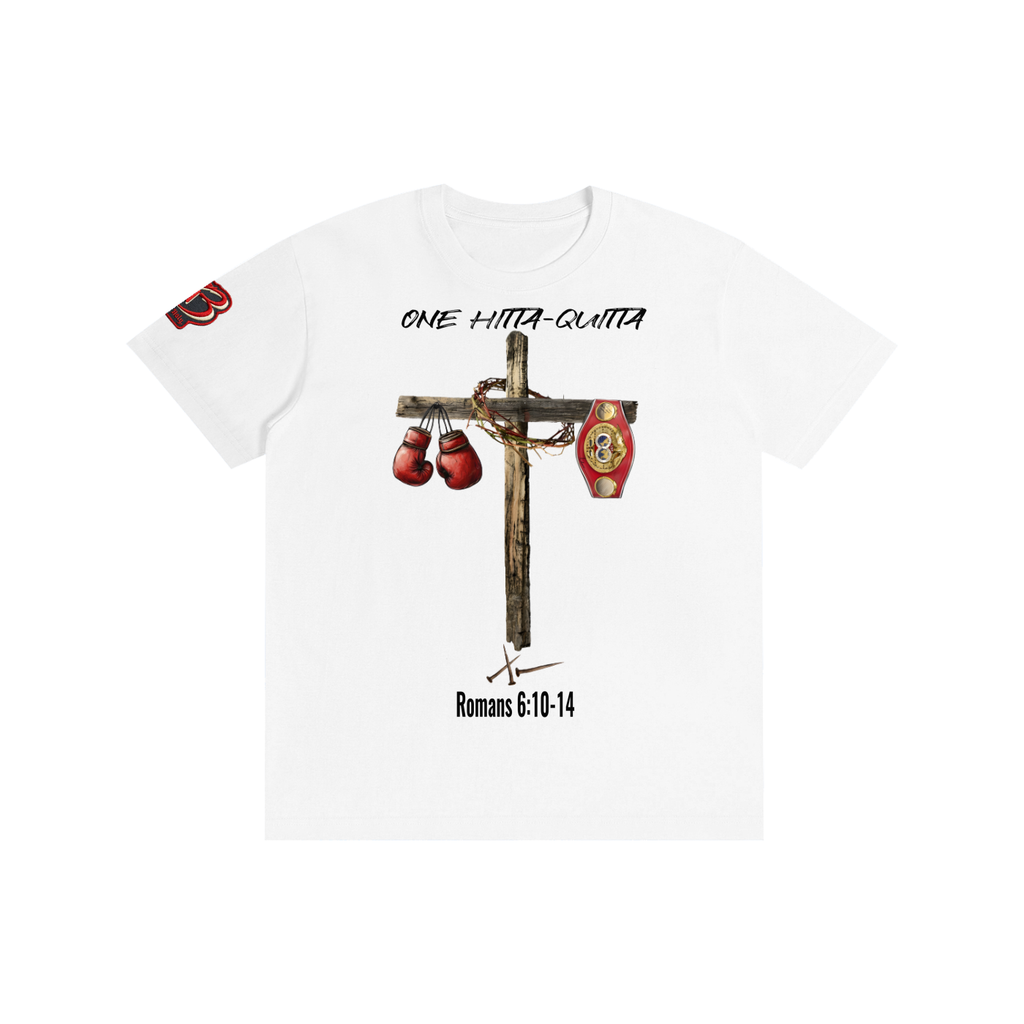 "One Hitta-Quitta" Pure Cotton Unisex T-Shirt