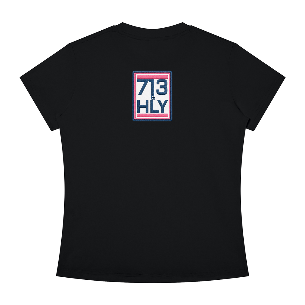 FAITH, FASHION, FACECARD Women's Slim Fit Crewneck T-Shirt