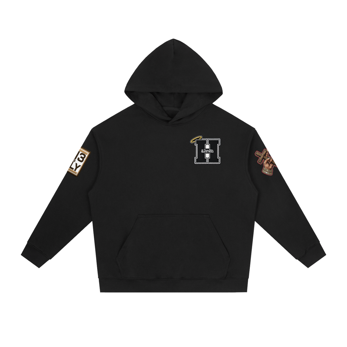 "OPEN CARRY" Essential Heavyweight Drop-Shoulder Hoodie