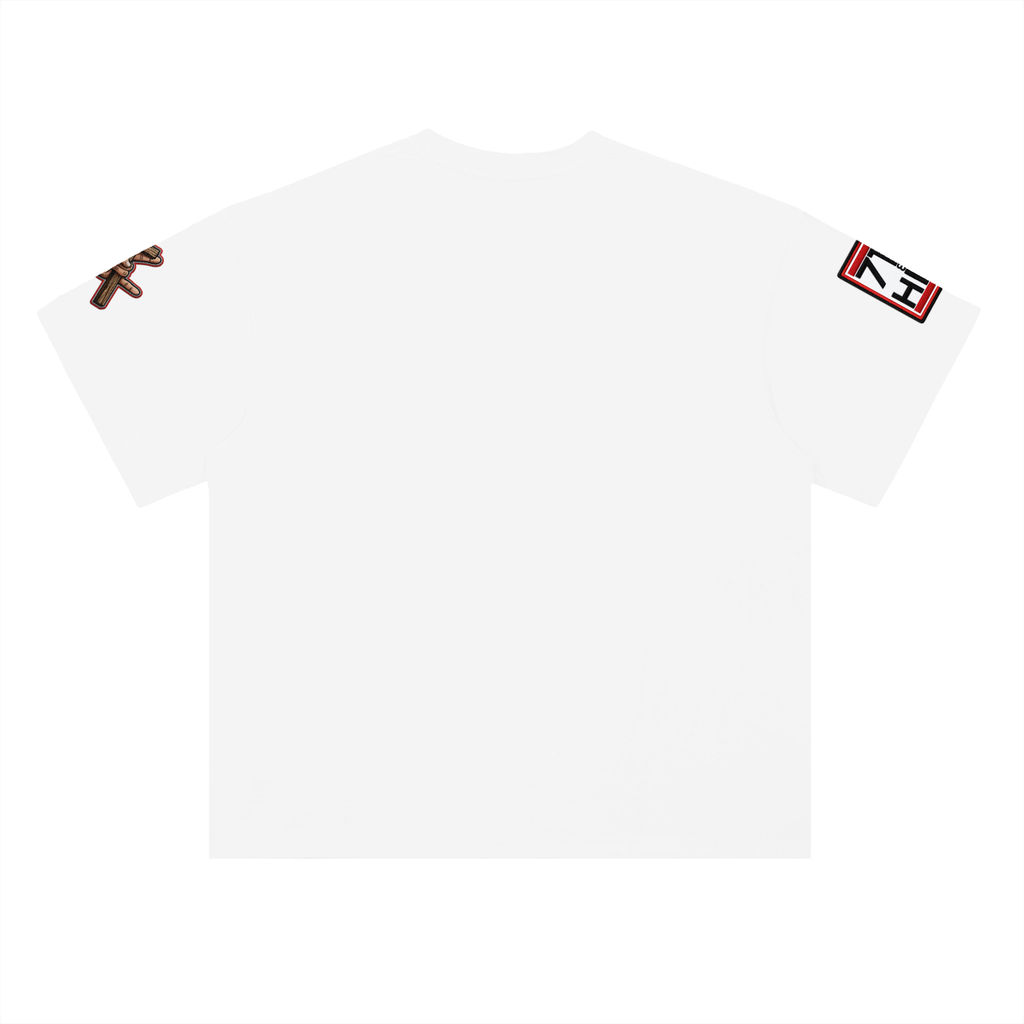 "Bear Fruit" Heavyweight Drop Shoulder Cotton T-Shirt