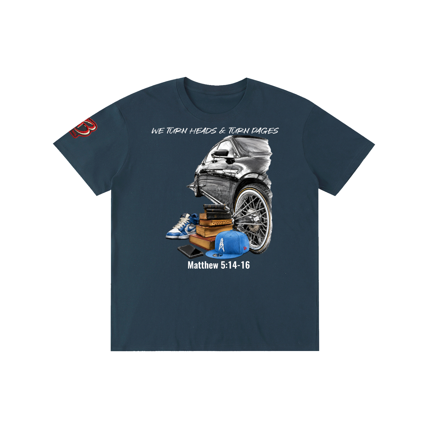 "We turn Heads and Turn Pages" Pure Cotton Unisex T-Shirt