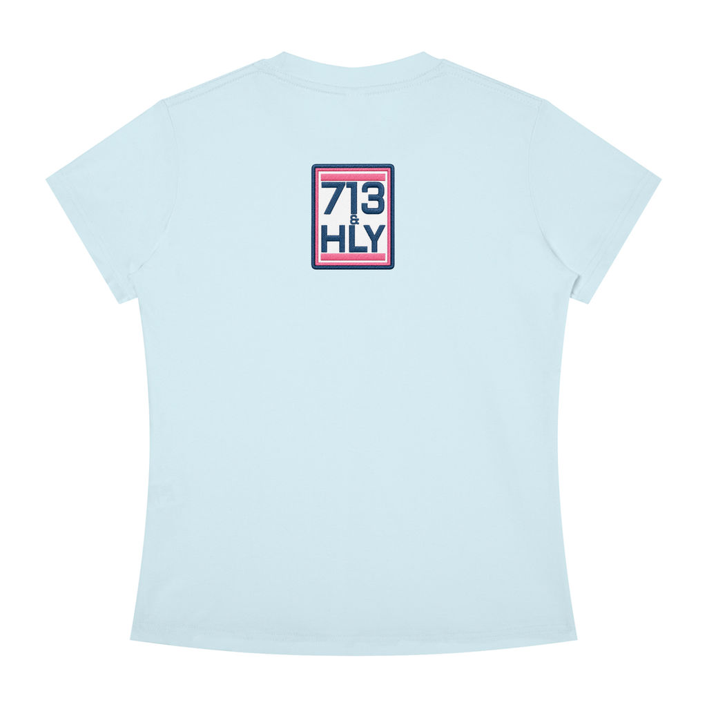 FAITHFUL AND FLAWLESS Women's Slim Fit Crewneck T-Shirt