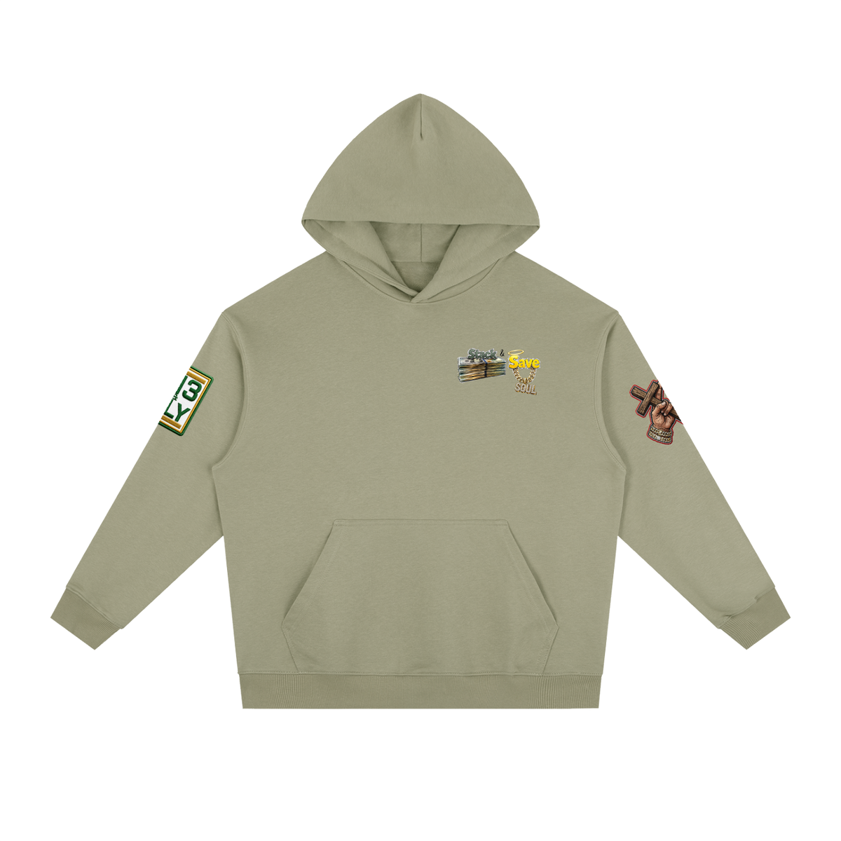 "Stack and Save" Essential Heavyweight Drop-Shoulder Hoodie