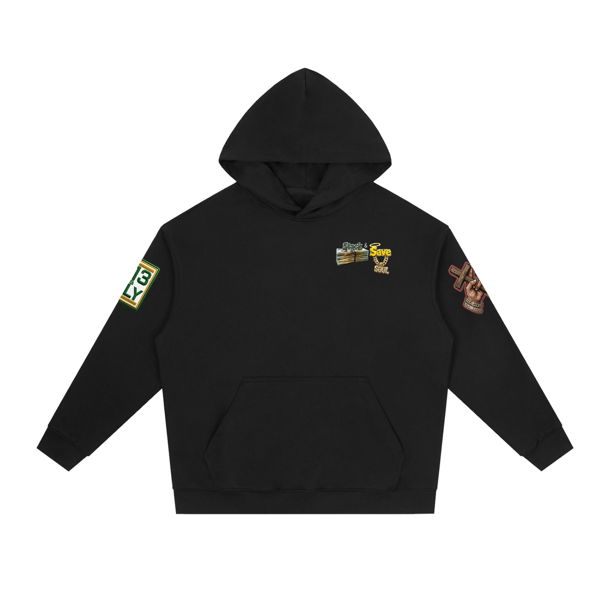 "Stack and Save" Essential Heavyweight Drop-Shoulder Hoodie