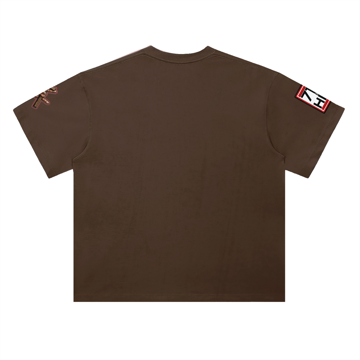 "Bear Fruit" Heavyweight Drop Shoulder Cotton T-Shirt