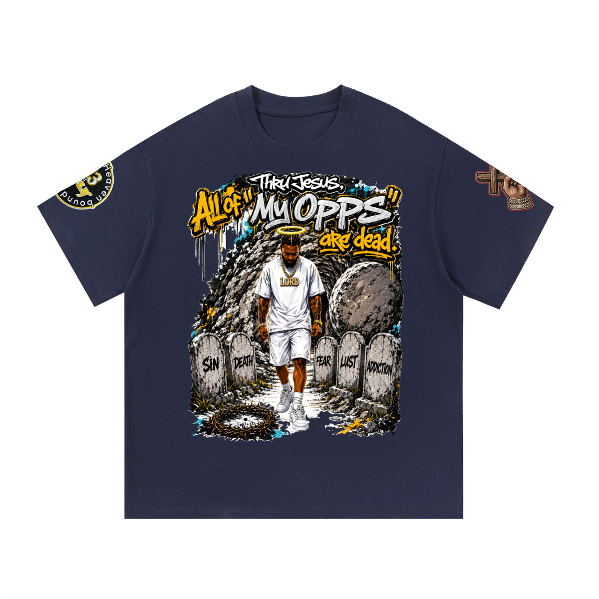 " MY OPPS" Are dead Essential Cotton T-Shirt