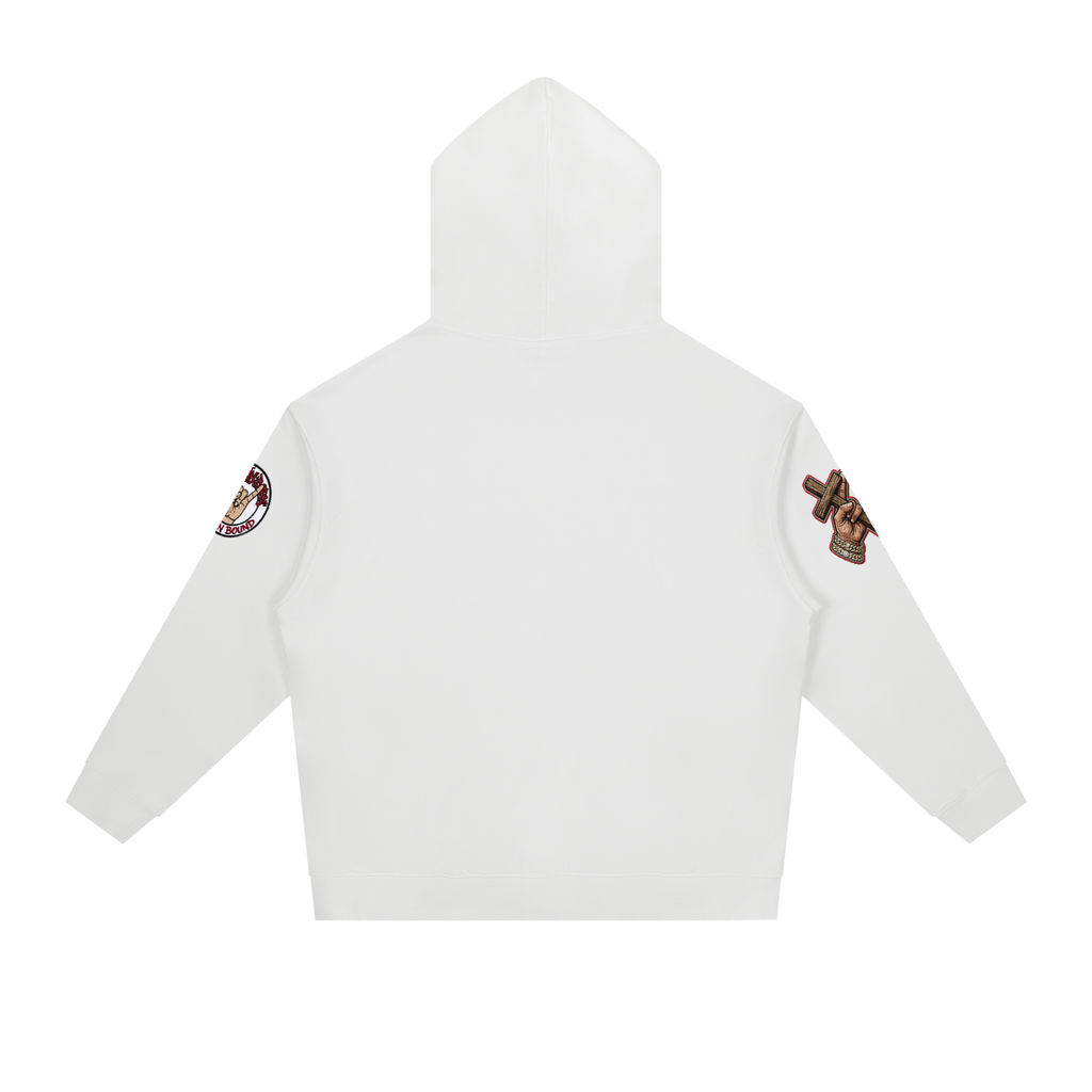 713 AND HOLY Classic Logo Essential Heavyweight Drop-Shoulder Hoodie