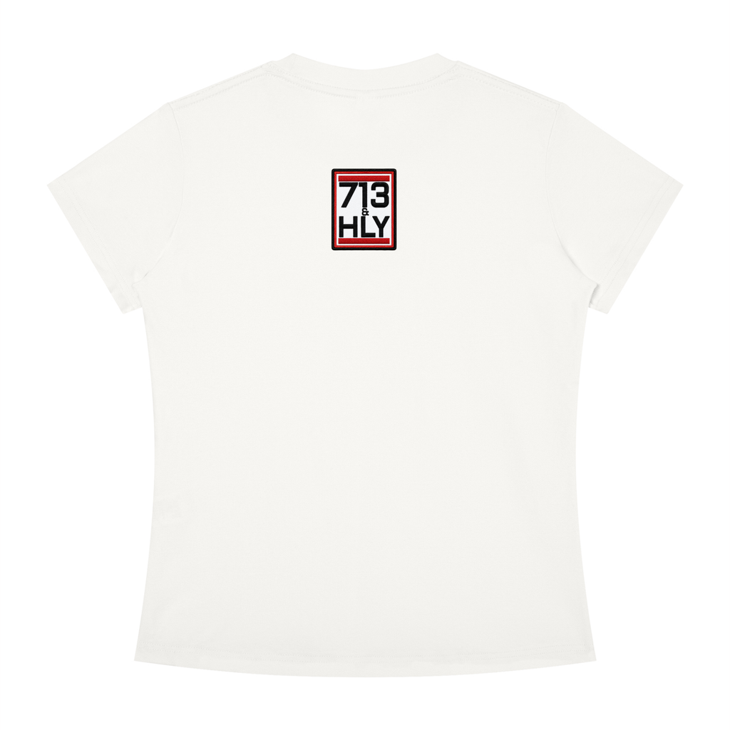 "PRODUCT OF GRACE" Women's Slim Fit Crewneck T-Shirt