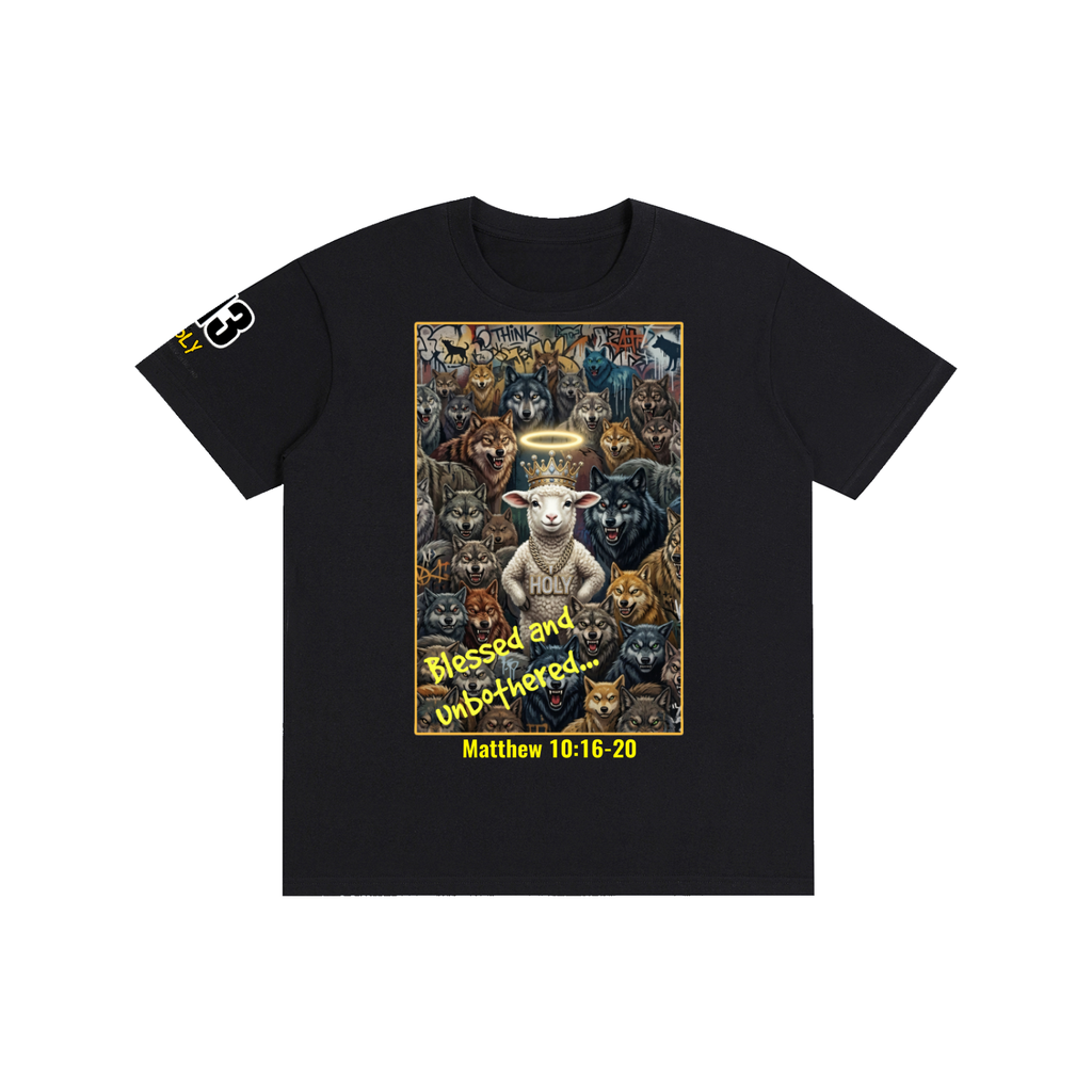 "BLESSED and UNBOTHERED" TSHIRT Pure Cotton Unisex T-Shirt