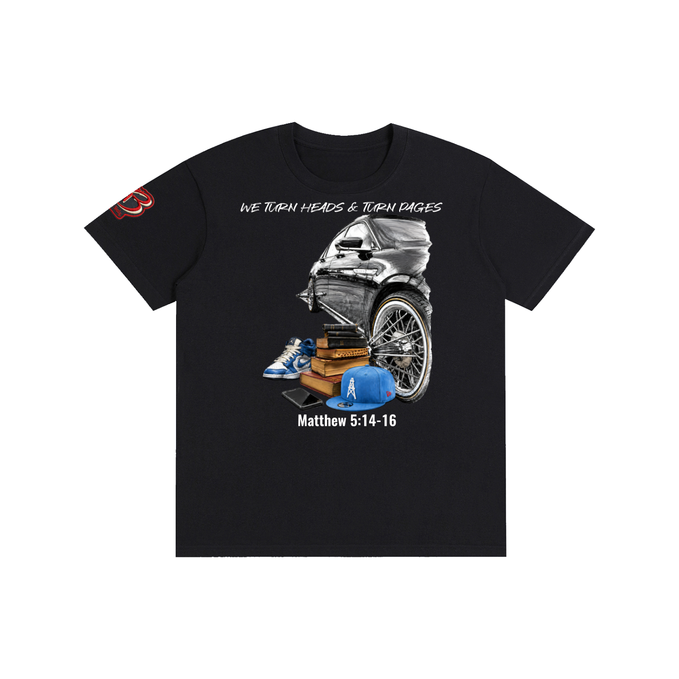 "We turn Heads and Turn Pages" Pure Cotton Unisex T-Shirt