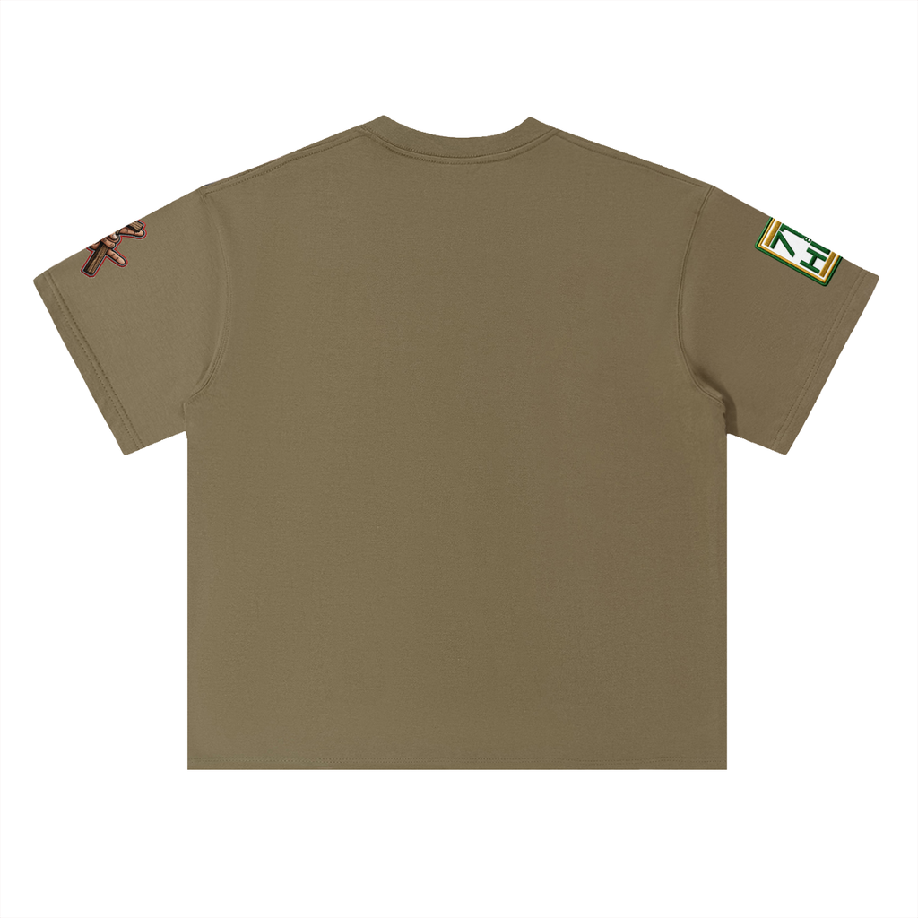 "Stack and Save" Heavyweight Drop Shoulder Cotton T-Shirt