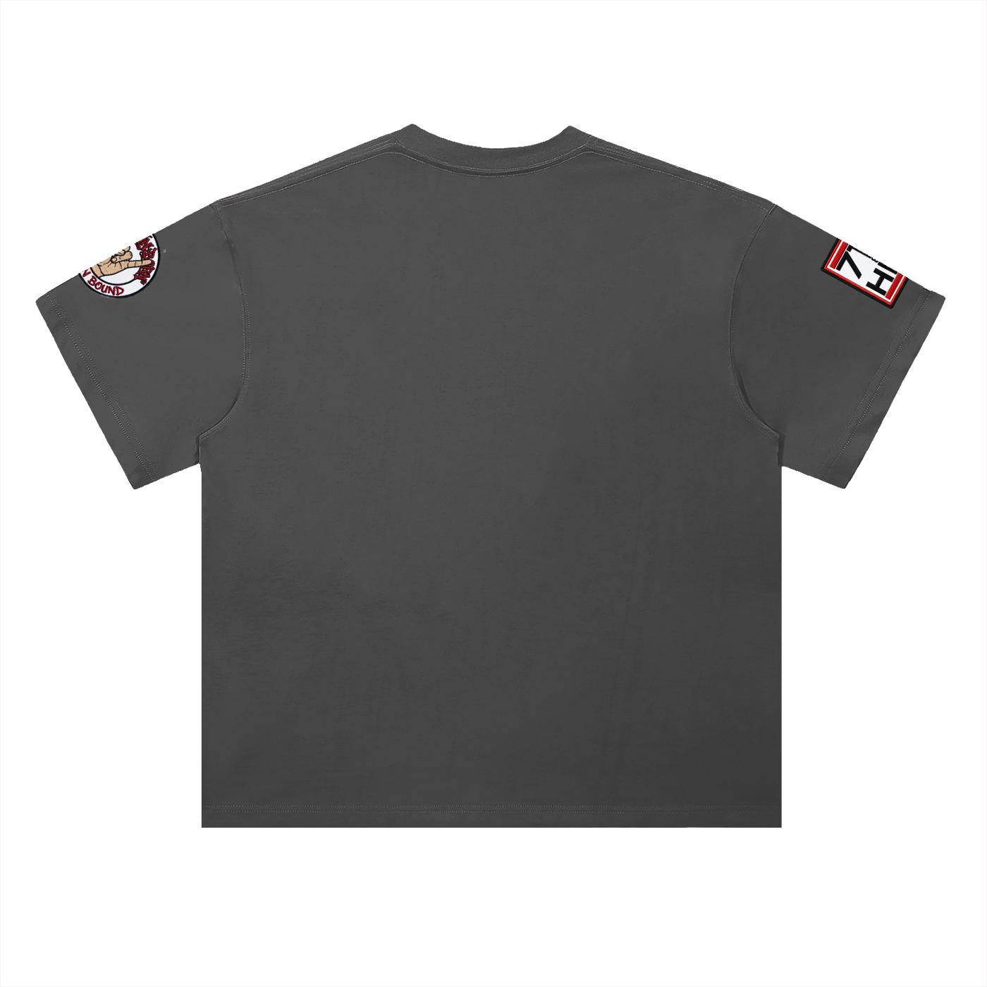 "MY HITTAS COME FROM HEAVEN" Heavyweight Drop Shoulder Cotton T-Shirt