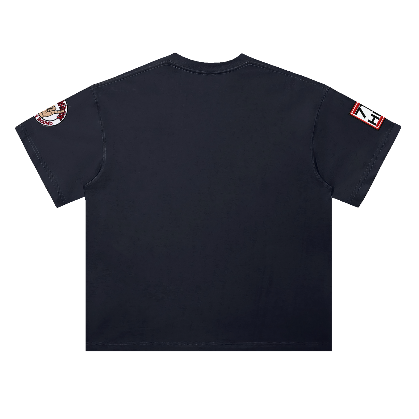"MY HITTAS COME FROM HEAVEN" Heavyweight Drop Shoulder Cotton T-Shirt