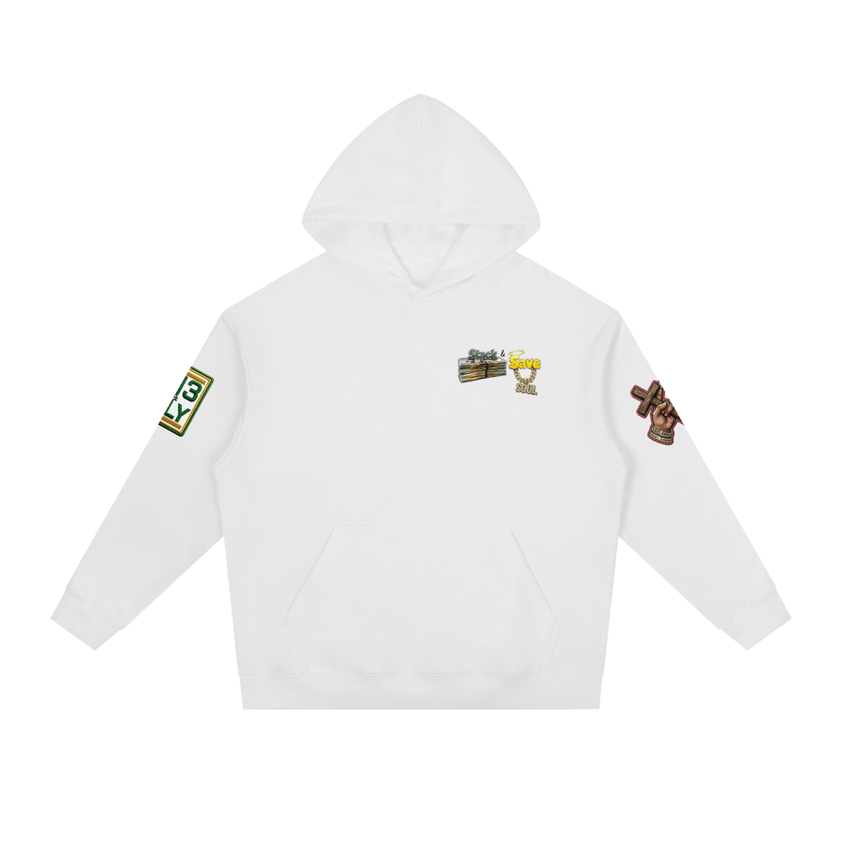 "Stack and Save" Essential Heavyweight Drop-Shoulder Hoodie