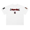 "ON HIS MIND" Heavyweight Drop Shoulder Cotton T-Shirt