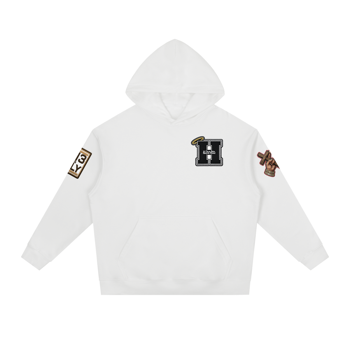 "OPEN CARRY" Essential Heavyweight Drop-Shoulder Hoodie