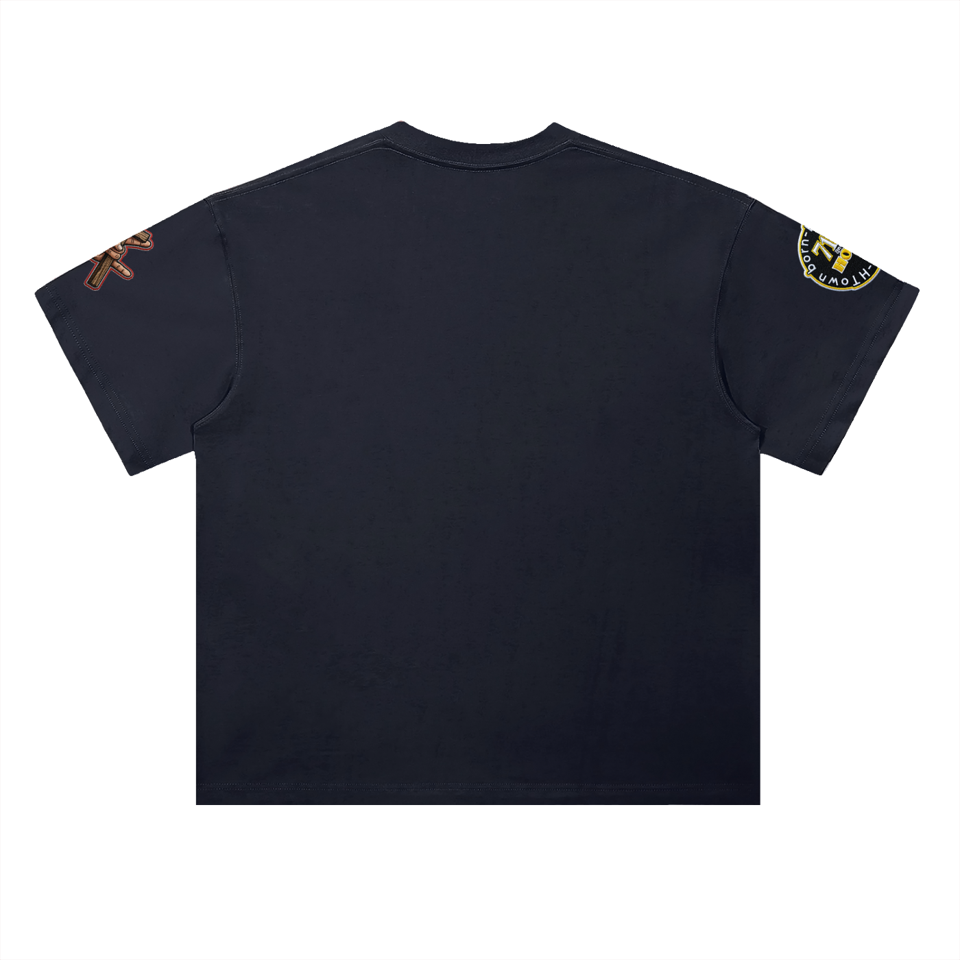 "FROM LIGHTERS TO BIBLES" Heavyweight Drop Shoulder Cotton T-Shirt